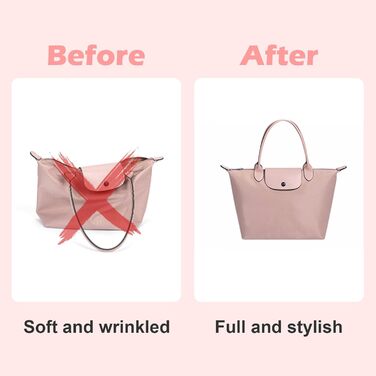Органайзер-вкладиш для сумки Longchamp GADITIEK, бежевий — органайзер для аксесуарів, підтримує порядок у жіночій сумці