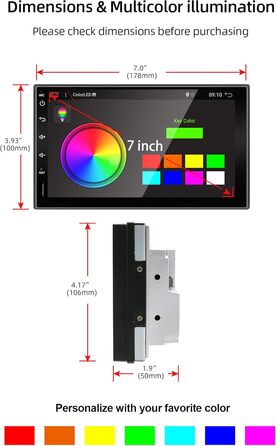 Автомагнітола JOYX 2DIN 7