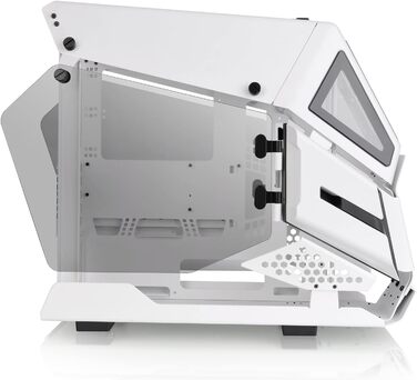 Корпус Thermaltake AH T200 Snow для Micro-ATX з 2 скляними панелями та дизайном гелікоптера, білий