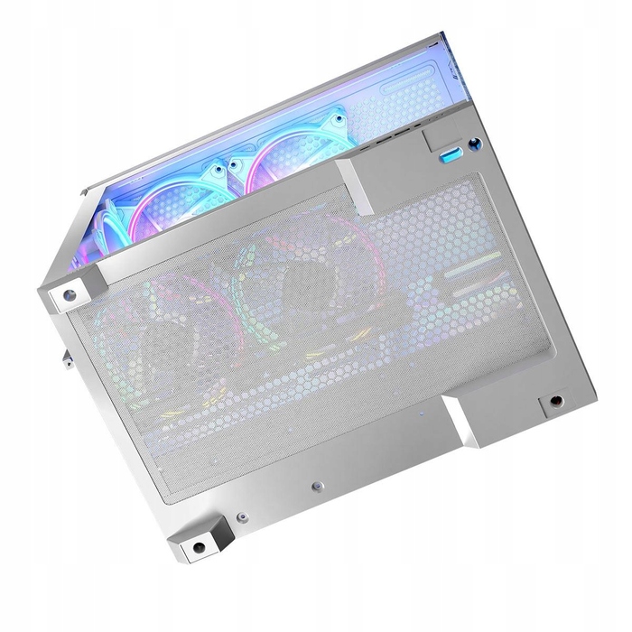 Корпус Modecom VOLCNO PANORAMA APEX ARGB Midi Tower, білий