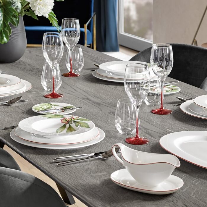Villeroy & Boch – Ovid Water Glass Set, 4-Piece, 420 ml, Dishwasher-Safe, Water Glasses, Glass Set, Special Drinking Glasses, Glasses for Water, Juice Glasses, Crystal Glass
