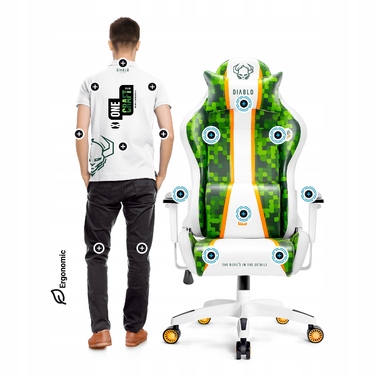 Ігрове крісло Diablo Chairs X-One 2.0 Craft King Size