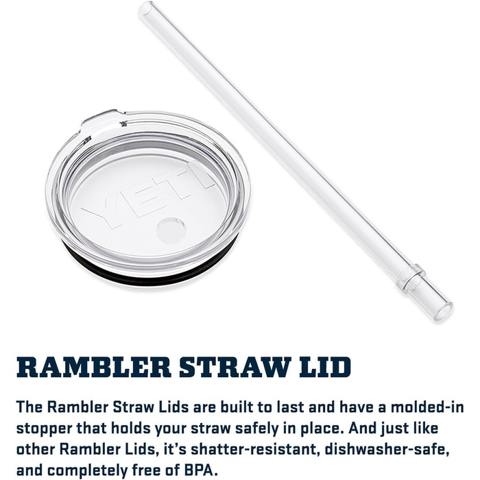 YETI Rambler 35 oz Stainless Steel Vacuum Insulated Straw Mug with Stronghold Lid (Papaya)