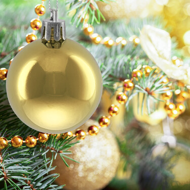 Relaxdays Set of 50 Christmas Baubles