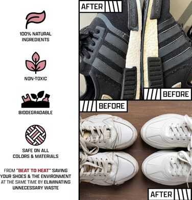 FACTORY LACED Sneaker Cleaner White Set including White Touch-Up Pen, Premium Midsole Marker, and Precise White Marker – Safe on Leather, Fabric, Nylon and more