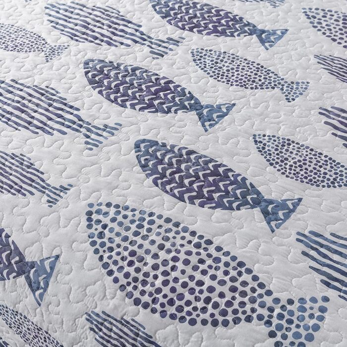 Комплект постільної білизни Sea Of Dreams (Twin) – 2 частини: простирадло та наволочка, осінній дизайн, червоний відтінок, легка стегане покривало