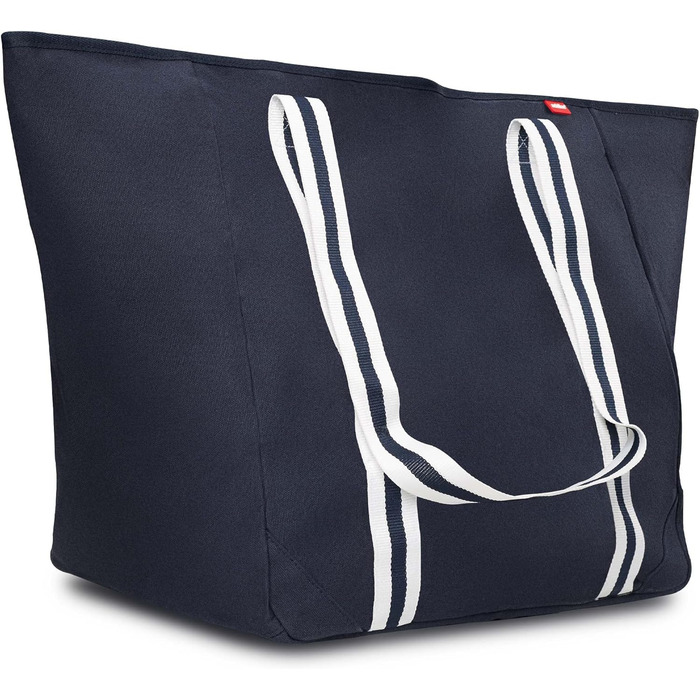 Achilles shoulder bag, shopper bag, large beach bag, leisure bag, blue, 75x32x46cm