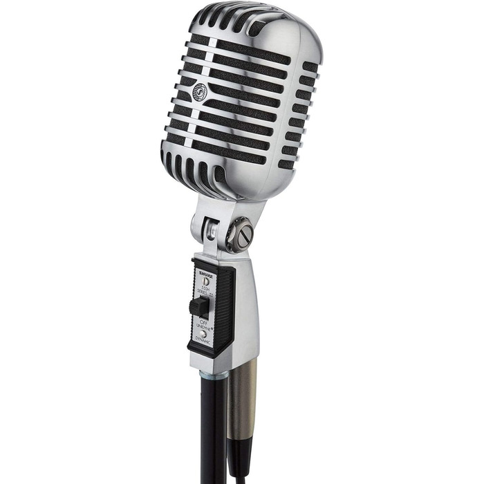 Мікрофон вокальний Shure 55SH Serie II Iconic Unidyne - динамічний, з нирковою характеристикою, для живих виступів