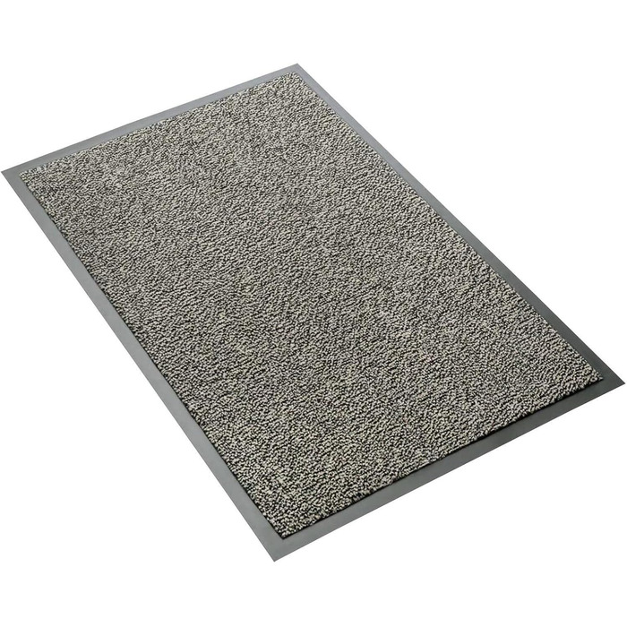 Килимок вхідний Kettelservice-Metzker® Sauberlaufmatte бежево-чорний меланж 60x90 см