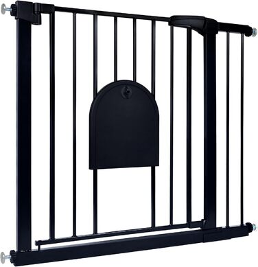 Захист для сходів HENGMEI: автоматичні металеві ворота для дитячої безпеки (85-95 см)