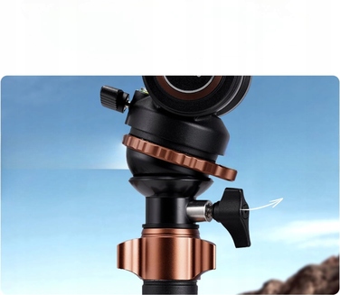 Фотоштатив-трипод Cayer AF2451 з головкою H6 та платформою, легкий, для DSLR PRO