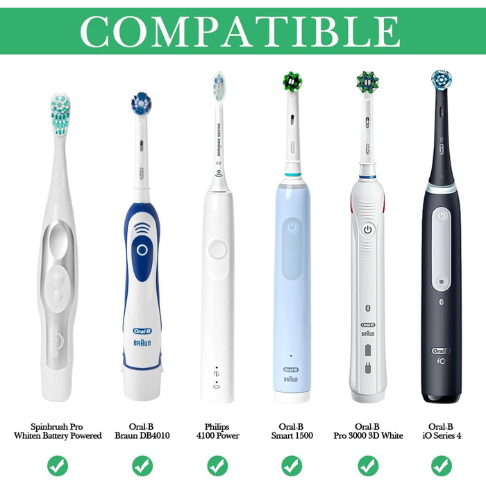 Linkidea Mini Electric Toothbrush Holder with Pebble Shell, Ceramic Marble Toothbrush Stand for Bathroom Vanity Countertops, Toothbrush Disposable Set for Couples Kids