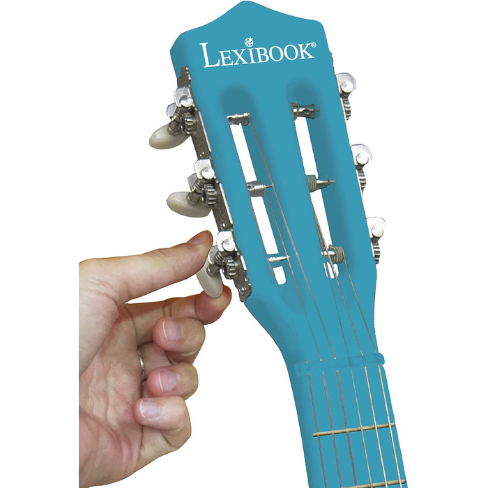 Гітара Lexibook Akustikgitarre K2200 Disney Frozen - дерев'яна, 36'', з навчальною інструкцією та чохлом