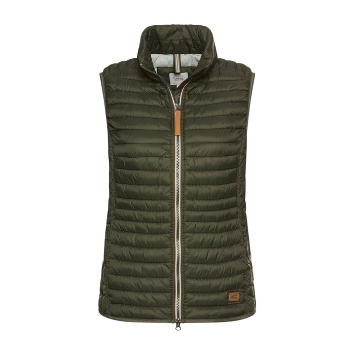 Жилет camel active для жінок з переробленого поліаміду, темно-зелений (46)