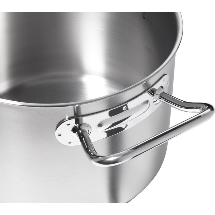 ZWILLING Twin Classic Stockpot with Lid, 24 cm (9.4 inches), 6 L (1.6 gallons), Induction-compatible, Stainless Steel