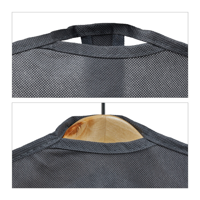 Relaxdays Clothes Storage Bags - 6 Pack, 135 x 60 cm