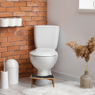 Bamboo Toilet Stool