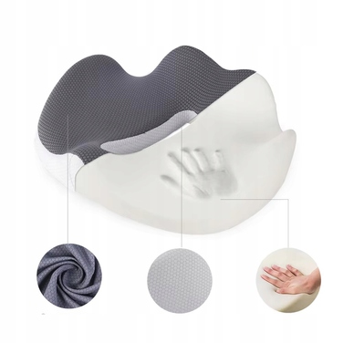Ортопедична подушка для копчика з ефектом пам'яті (Memory Foam)