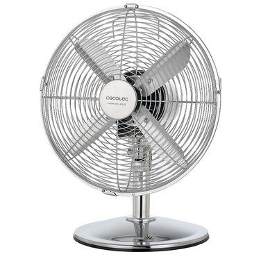 Вентилятор Cecotec EnergySilence 620 RetroDesk: потужний, стильний, з регулюванням висоти та осциляцією