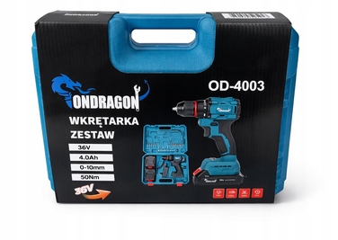 Акумуляторний шурупокрут Ondragon 36V OD4003