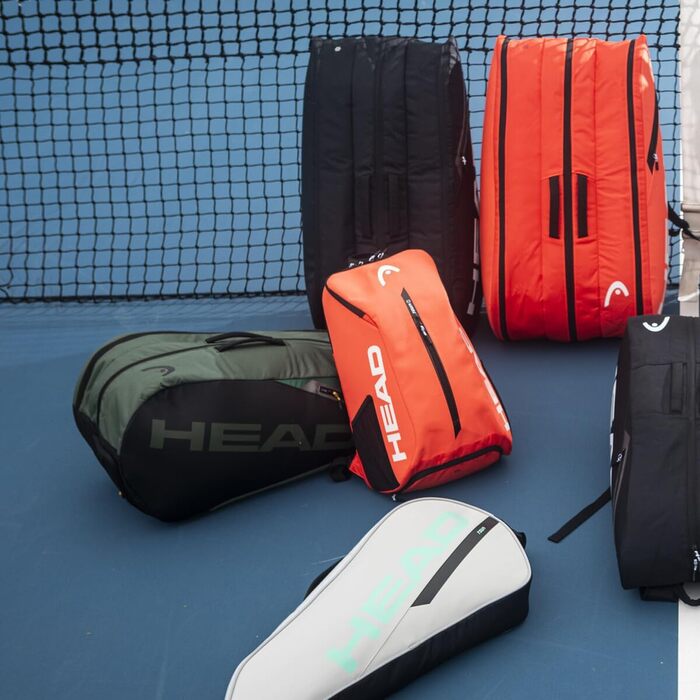 HEAD Tour Racquet Bag - Schwarz/Weiß (Thyme/Banana) - Tennis Bag for Players