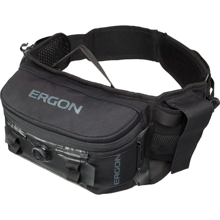 Ergon BA Hip Pack - поясна сумка для MTB, Enduro, Gravel велосипедів чорного кольору