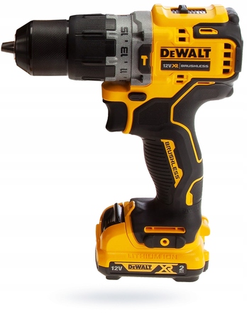 Ударний дриль-шурупокрут DeWalt 12V 57/25Nm 2x2,0Ah DCD706D2