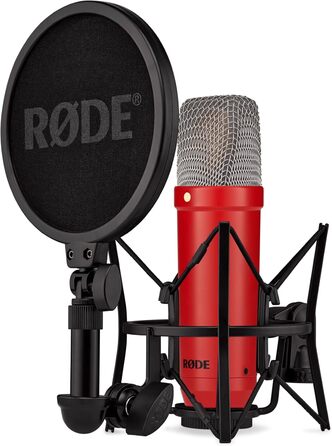 Конденсаторний мікрофон RØDE NT1 Signature Series: для запису вокалу, музики та стрімінгу
