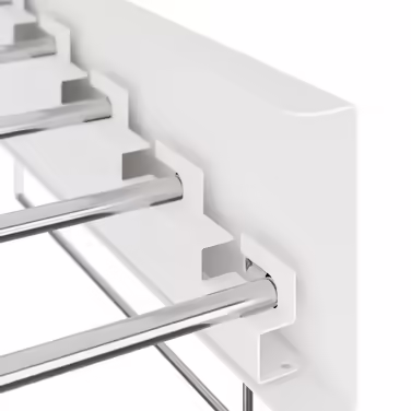 Relaxdays Wall-Mounted Clothes Rail