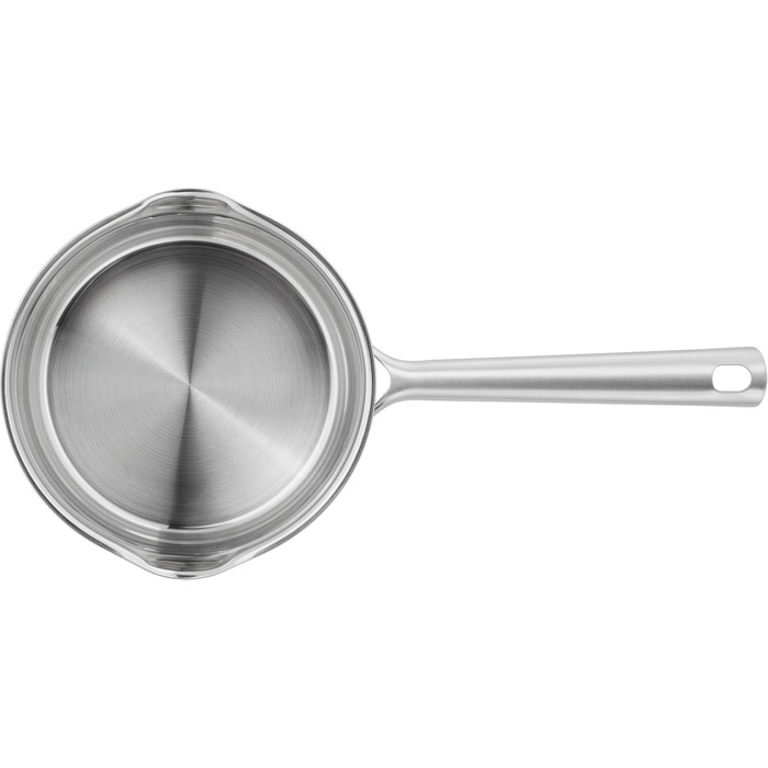 Набір каструль ZWILLING TrueFlow з кришками, 5 предметів, нержавіюча сталь, для індукційних плит, сріблястий