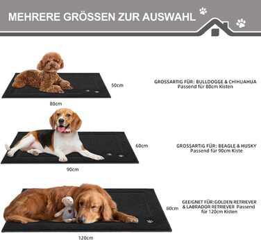 Килимок для дому BEQHAUSE 80 x 120 см, антиковзаючий, для входу, переднього та заднього дверей, коридору (50 x 80 см, чорний)