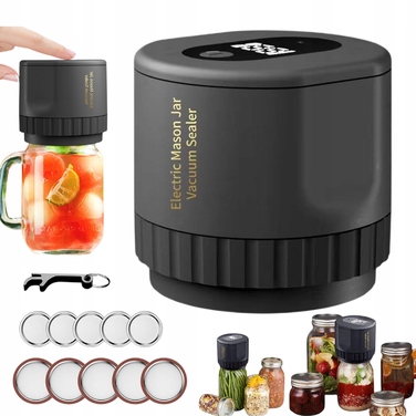 Автоматичний міні-вакууматор для банок Mason Jar (6.8 см / 8.3 см)