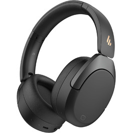 Edifier W830NB Бездротові навушники Over-Ear з ANC -45dB, 94 год. акумулятора, LDAC Hi-Res звук, Spatial Audio, швидка зарядка, Bluetooth V5.4 - Чорний