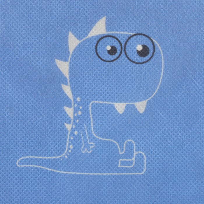 Relaxdays Kids' Shelf Dino with Boxes