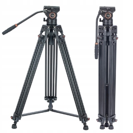 Міцний відеоштатив Cayer BV30, висота 162,5 см