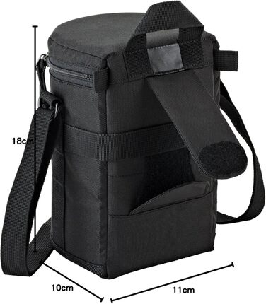 Чохол для об'єктива Lowepro LP36980, 11 x 18 см, чорний