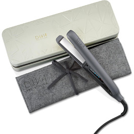 Випрямляч для волосся Diva Pro Styling Precious Metals Touch - Titanium PRO202