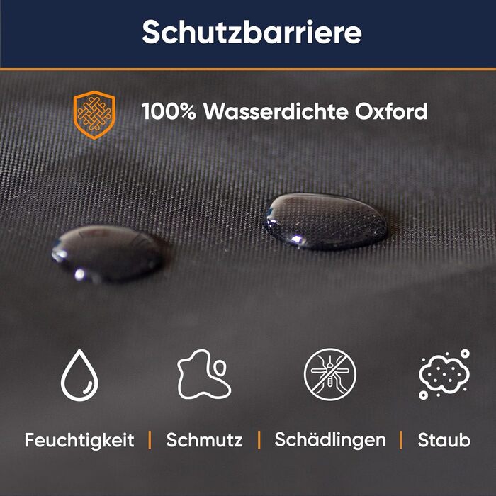 Mattress cover 140x200cm – protection for storage and moving – 30cm thick – waterproof and tear-resistant storage bag with zipper