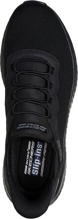Чоловічі кросівки Skechers Bobs Squad Chaos-Slip Ins, чорні, розмір 43 EU