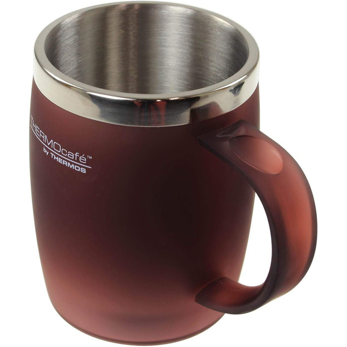 Термос ThermoCafé Transluzente Schreibtischbecher, 450 мл - прозорий стакан для офісу, 1 шт.