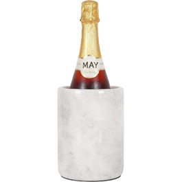 Radicaln Marble Wine Cooler Oceanic 16.5cm - Handcrafted Drink Chiller for Bar Accessories, Wine & Champagne Cooler - Wine Bottle Holder for Bar Decor