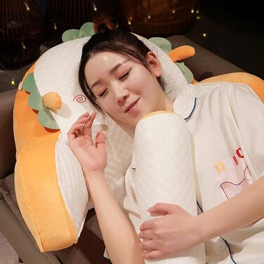 Підголовник для ліжка з підлокітниками, подушка для читання з підтримкою шиї та підлокітниками - для читання, відпочинку та перегляду телевізора (70x40 см)