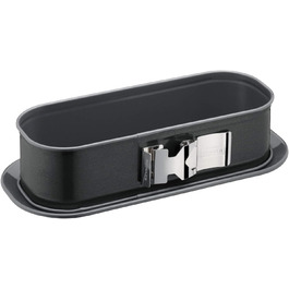 ORIGINAL KAISER Kaiser Springform La Forme Plus King's Cake 30 x 11 cm Made in Germany non-stick KAIRAMIC cut-resistant leak-proof, Alloyed Steel, Transparent, King's Cake Pan
