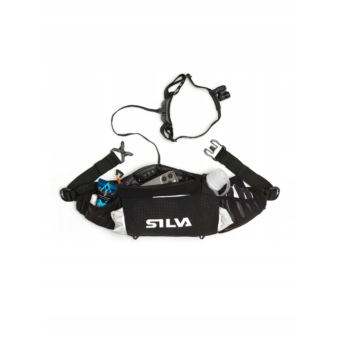 Поясна сумка для бігу Silva Flow Belt 6, чорна