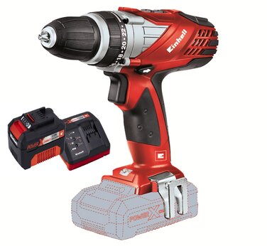 Дриль-шурупокрут Einhell Power X-Change TE-CD 18/40 Li Solo