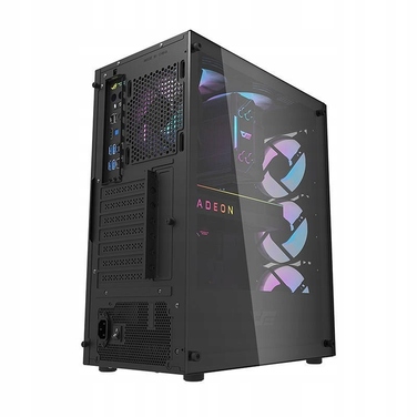 Корпус для комп'ютера Darkflash DK352 Plus Midi Tower ATX, чорний, з вікном