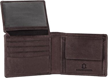 Чоловічий шкіряний гаманець WildHorn Antlers Hunter (темно-коричневий)