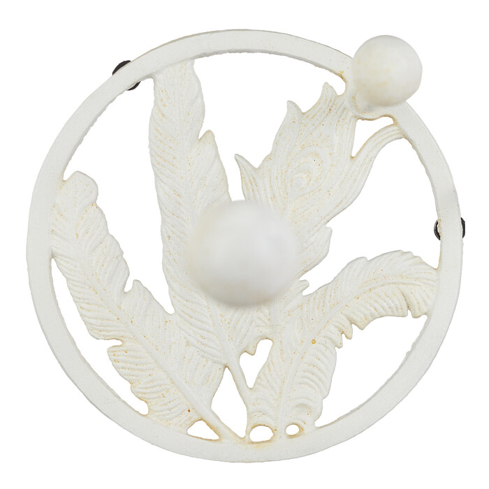 Relaxdays Standing Kitchen Towel Holder, Retro Design