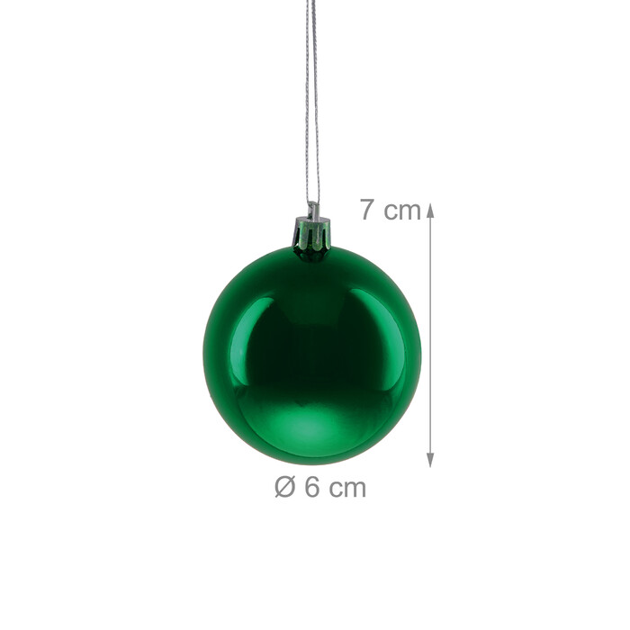 Relaxdays Set of 100 Christmas Baubles