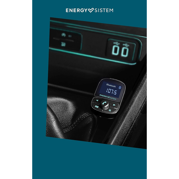 FM-трансмітер для авто Energy Sistem PRO з Bluetooth, USB, microSD, MP3, дисплеєм та гучним зв'язком